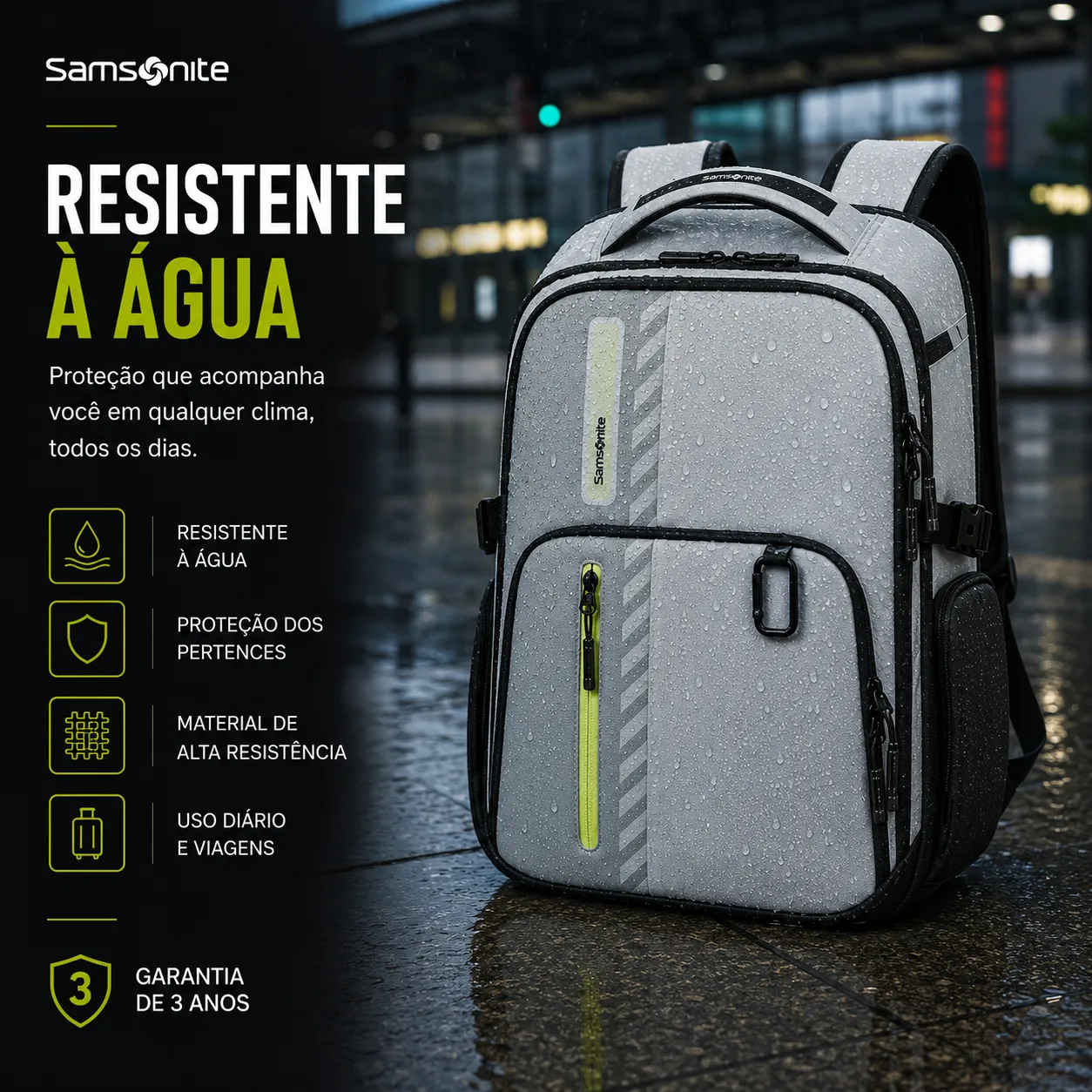 Mala de viagem Berlim Black