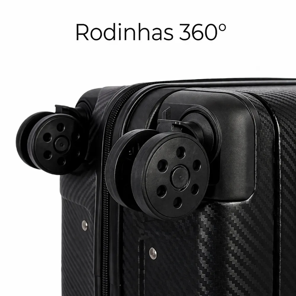 Mala de viagem Berlim Black